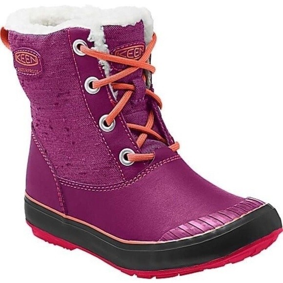Keen Elsa Waterproof Boots in Purple 6 - Picture 1 of 13